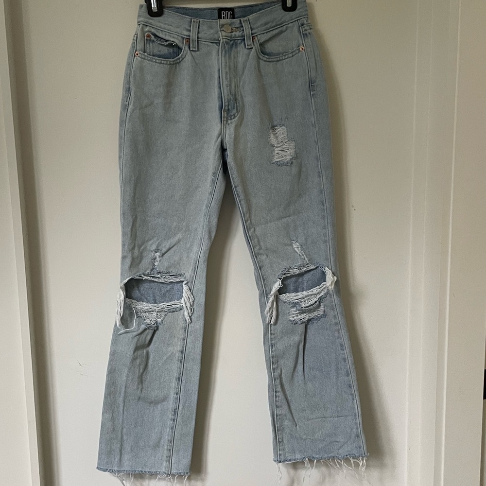 BDG Urban Outfitters light wash bootcut jeans!